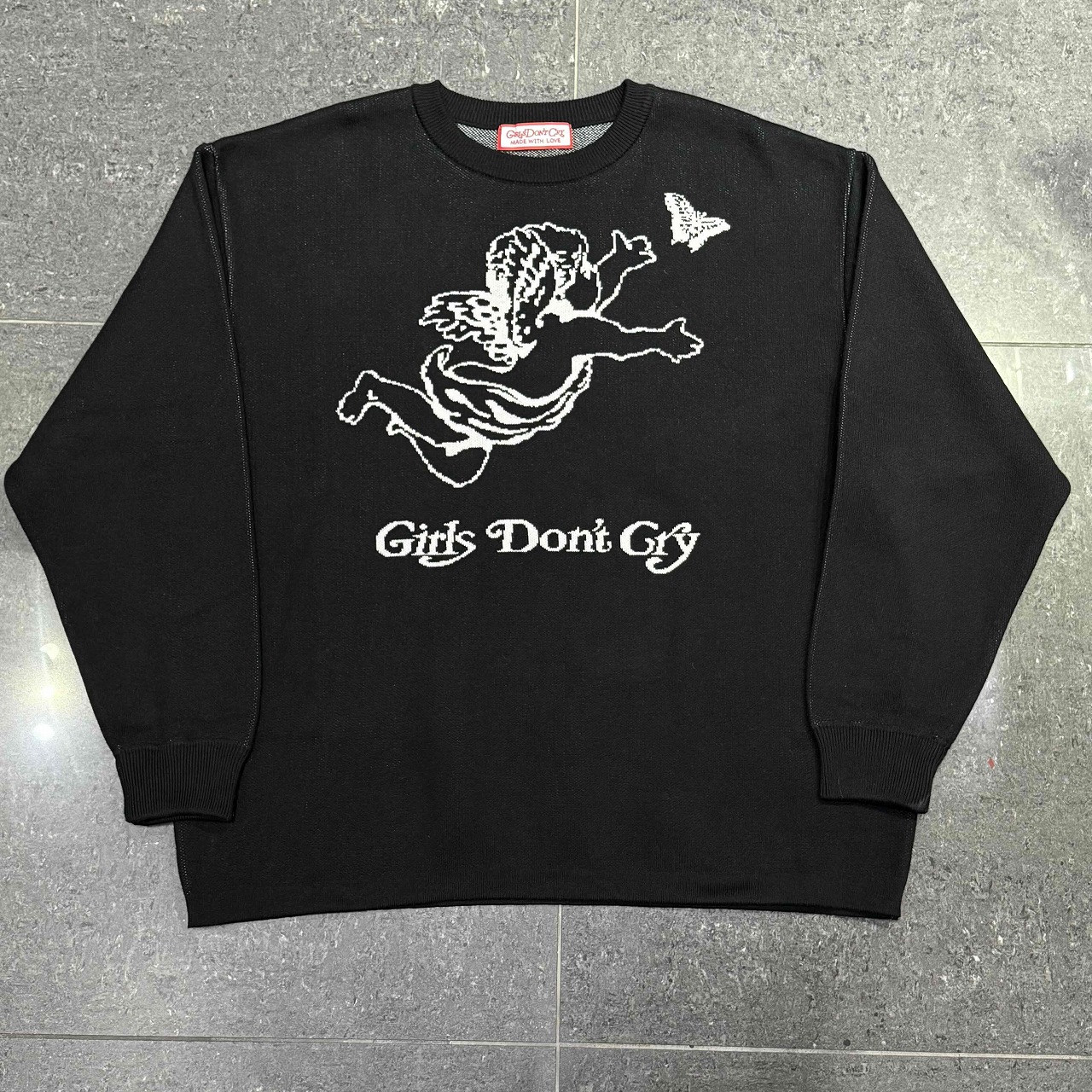 GIRLS DONT CRY 24ss ANGEL KNIT SIZE-L ガールズドントクライ エンジェルニット セーター 南堀江店【中古】