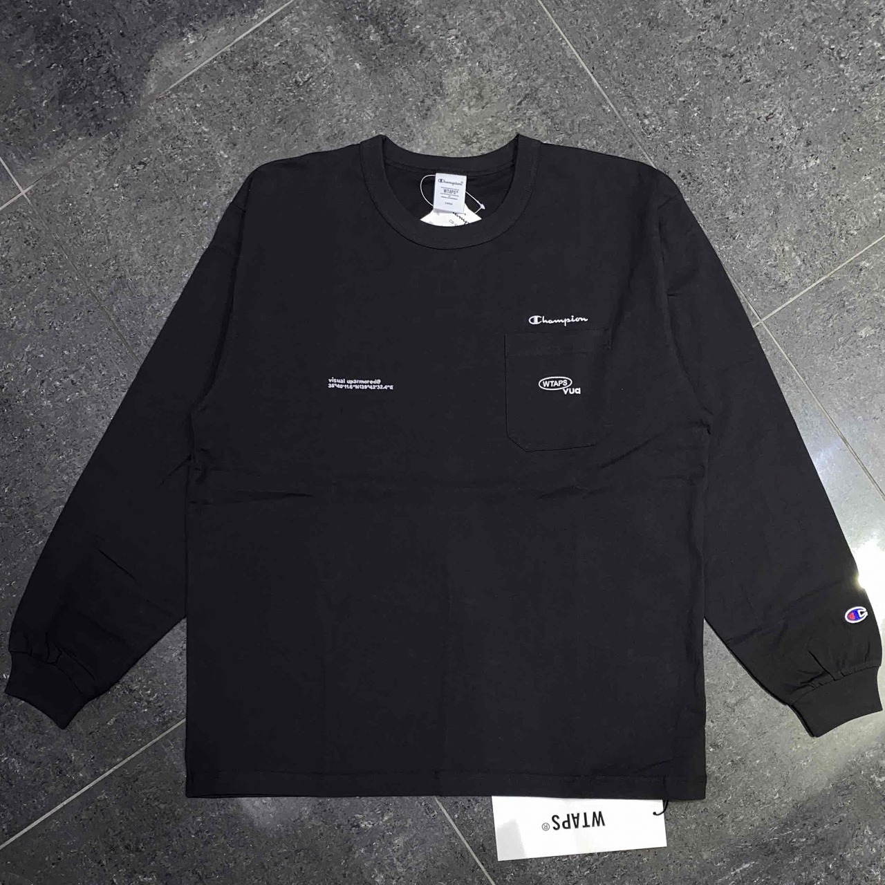 楽天市場】WTAPS ACADEMY LS COTTON.CHAMPION SIZE-S 232HBCHD-CSM02S