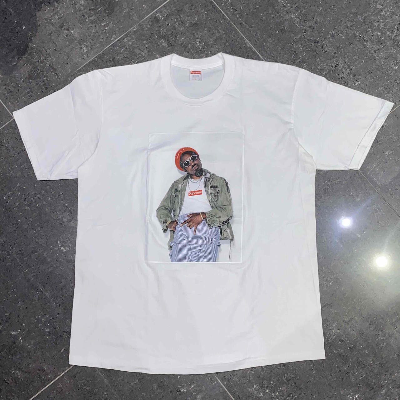 Supreme 22aw Andre 3000 Tee Size-XL シュプリーム アンドレ3000フォト半袖Tシャツ 南堀江店【中古】｜union3 店