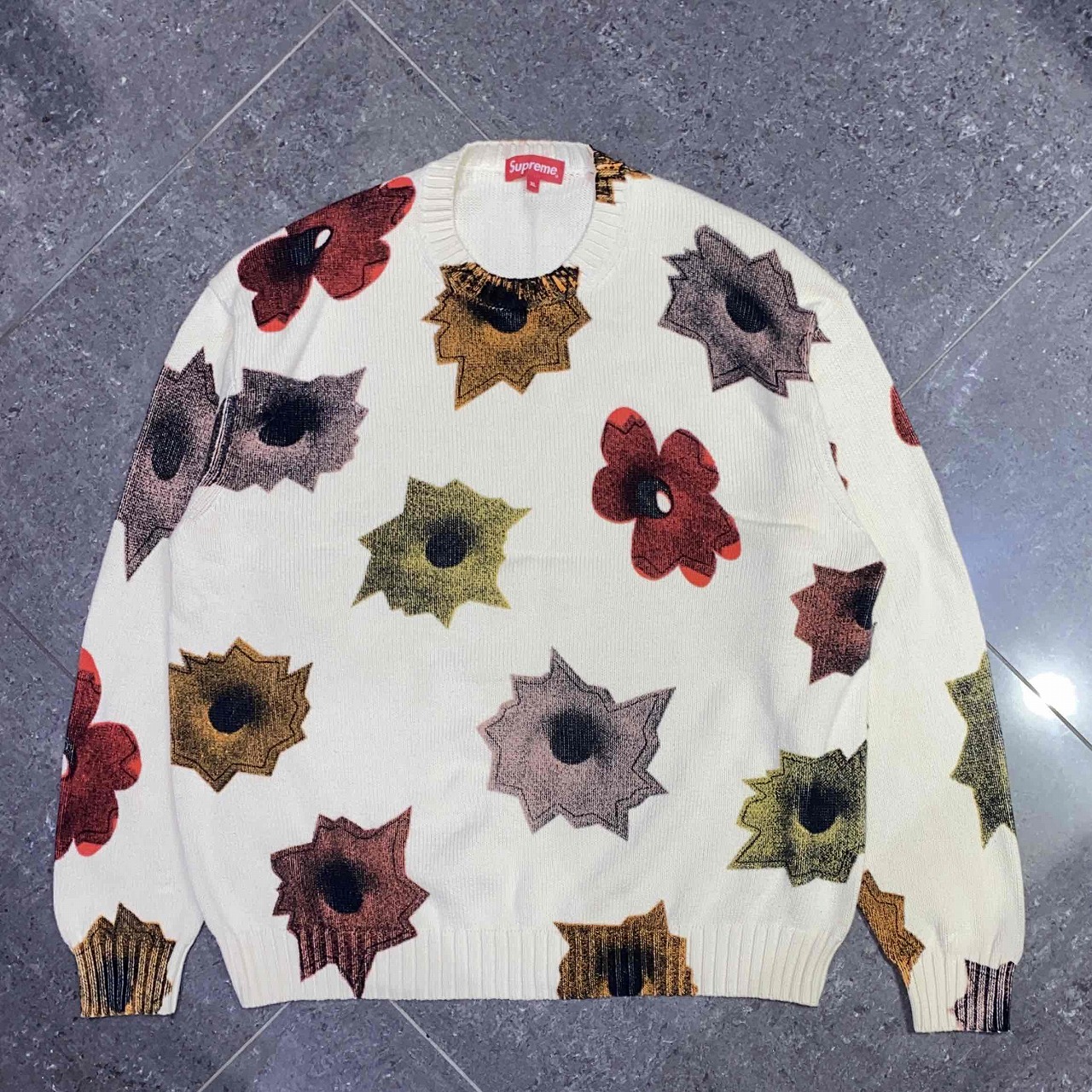 Supreme 22ss Nate Lowman Sweater Size-XL シュプリーム ネイトロウマン セーター  南堀江店【中古】