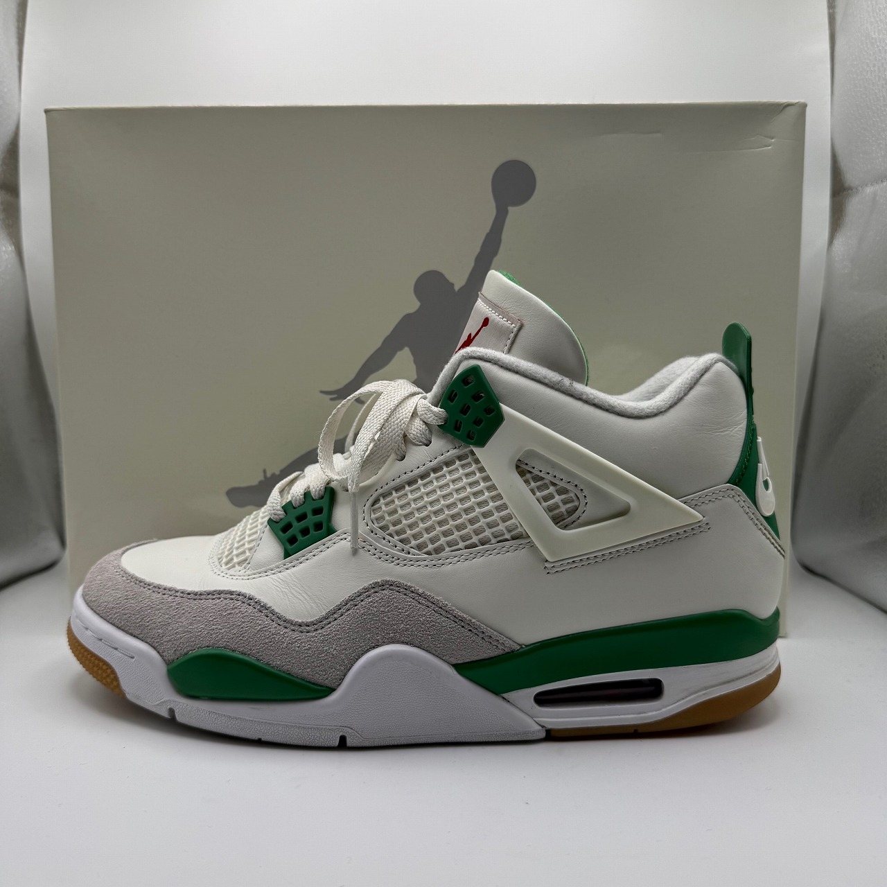NIKE SB 2023 AIR JORDAN 4 RETRO SP \"PINE GREEN\" 26.5cm DR5415-103 ナイキエスビー エアジョーダン4 パイングリーン スニーカー 南堀江店【中古】