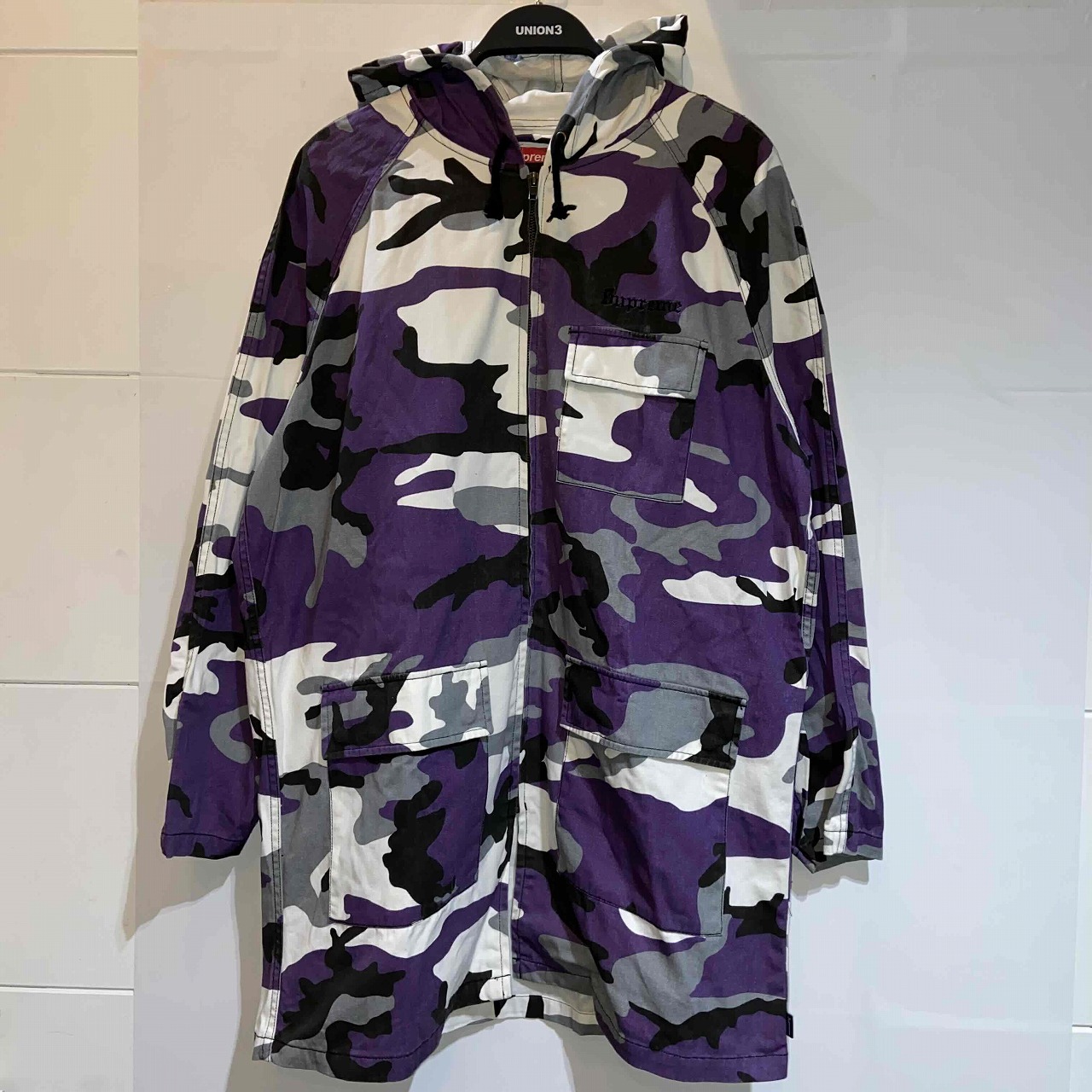 ジャケット・アウター Supreme 18AW Logo Tape N-3B Parka M Supreme Logo Tape N-3B Parka Black メンズ - FW18 - JP