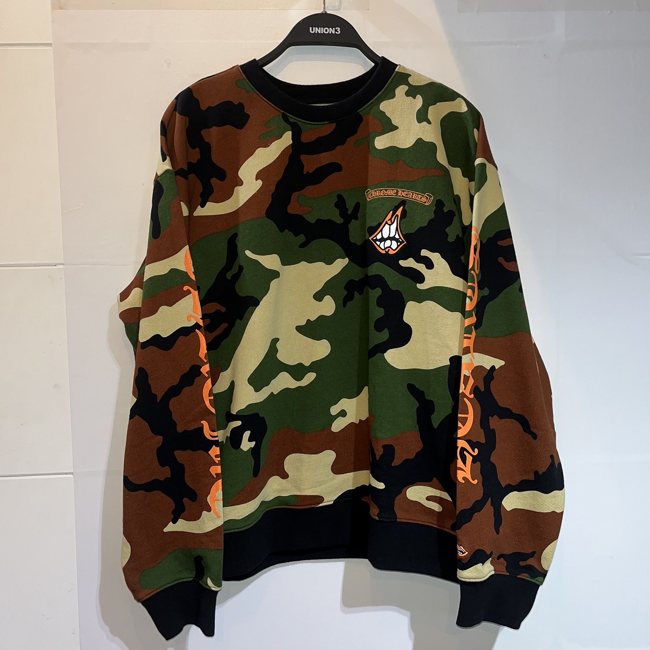 楽天市場】CHROME HEARTSMATTY BOY Caution Crewneckクロムハーツ