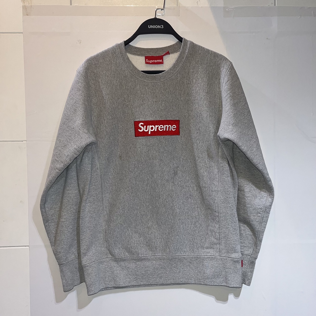 楽天市場】Supreme 15aw Box Logo Crewneck Sweatshirt Size-S