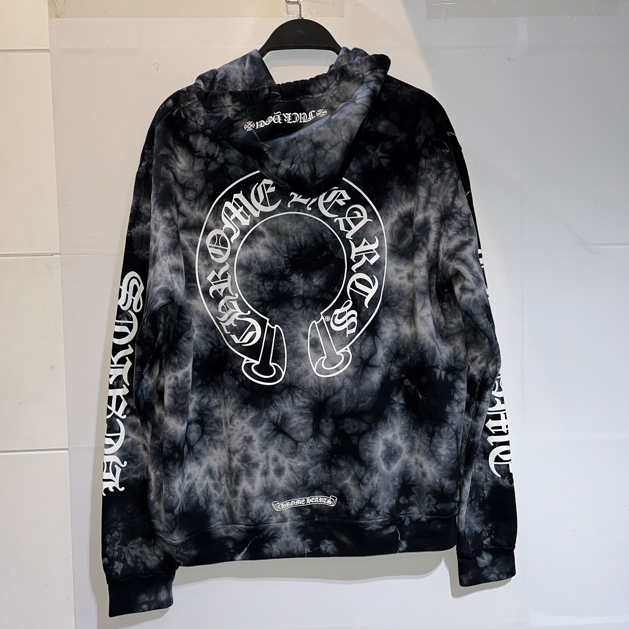 CHROME HEARTS HOUSESHOE クロムハーツ TIE DYE タイダイフーディー