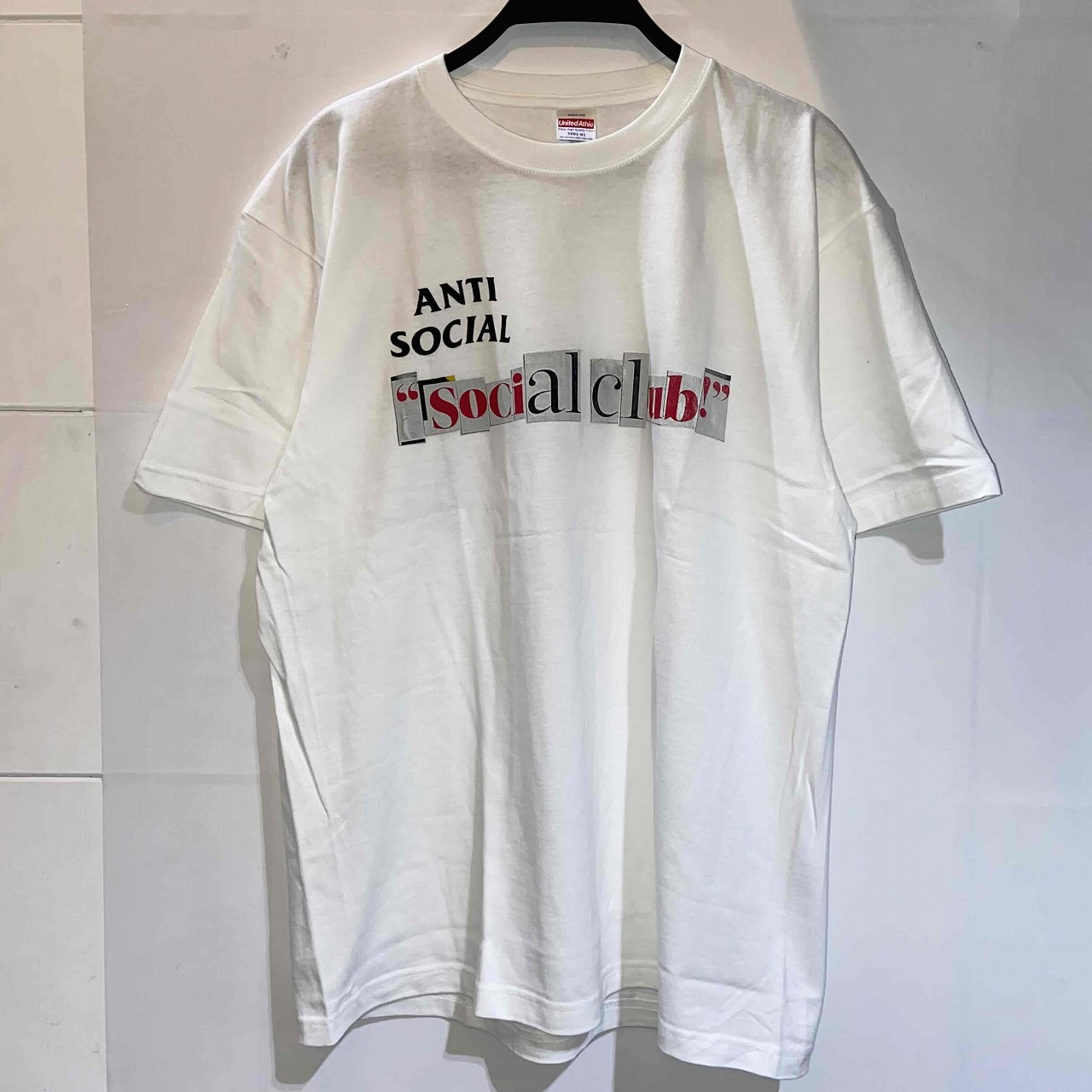 ANTI SOCIAL SOCIAL CLUB 22aw FRAGMENT DESIGN TEE XLサイズ アンチソーシャルクラブ フラグメントデザイン半袖Tシャツ 南堀江店【中古】
