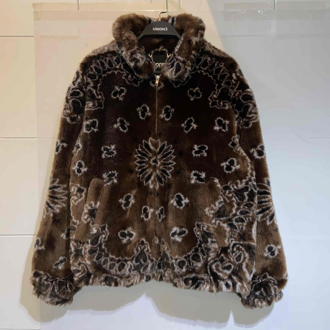 楽天市場】Supreme 17ss Faux Fur Bomber Jacket Lサイズ シュプリーム