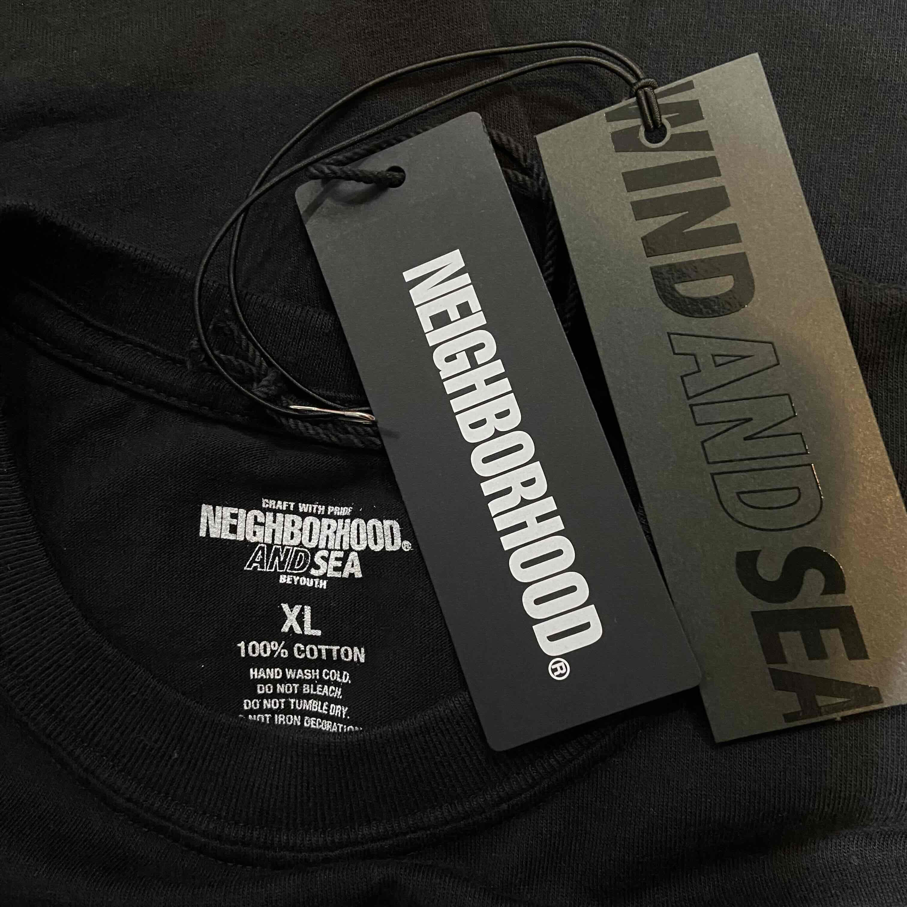 23ss WIND AND SEA NEIGHBORHOOD L S TEE XLサイズ WDS-C-NBHD-23-Q3