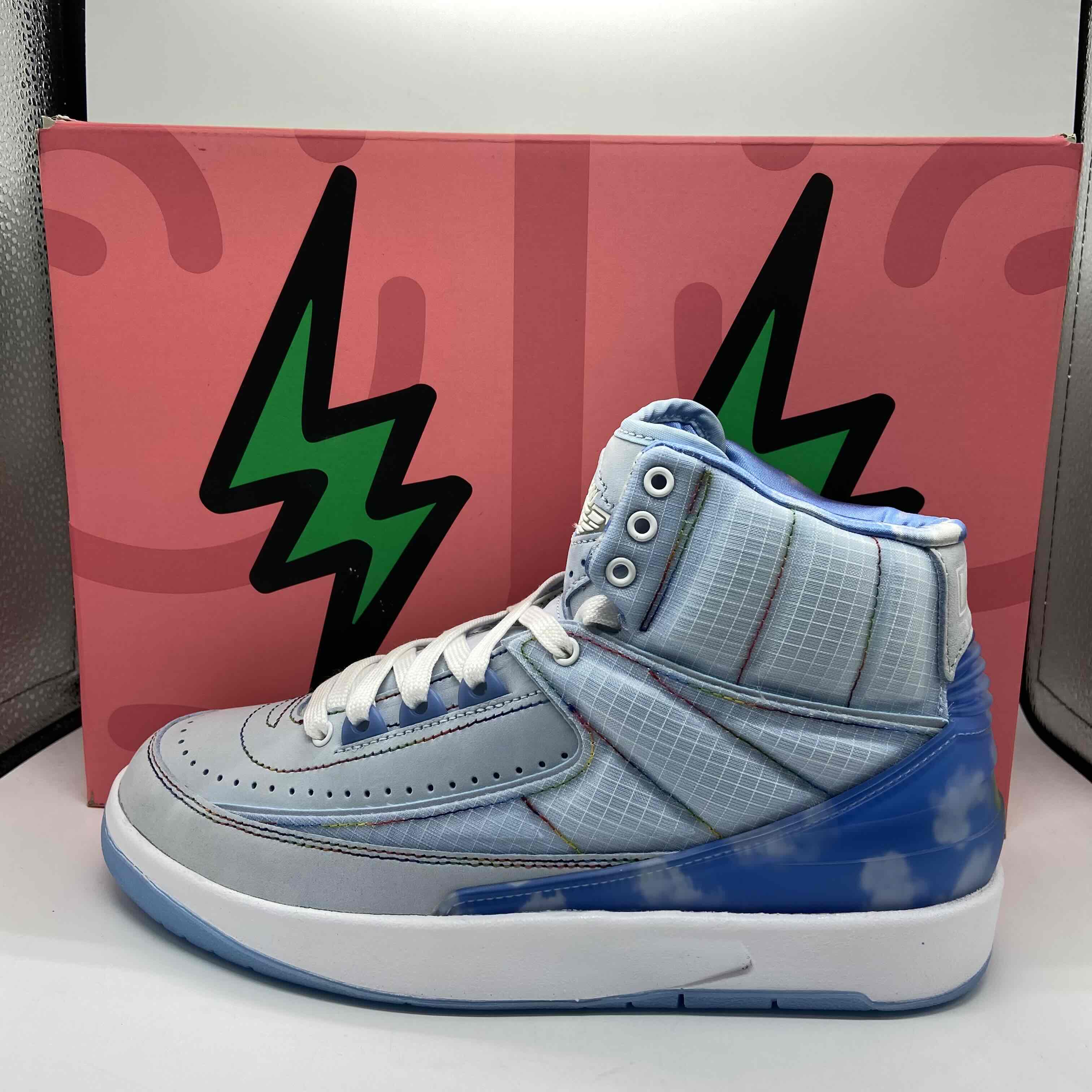 楽天市場】NIKE AIR JORDAN 2 RETRO SP J Balvin celestine blue