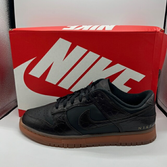 楽天市場】NIKE 22ss DUNK LOW VELVET BROWN AND BLACK 28.0cm DV1024