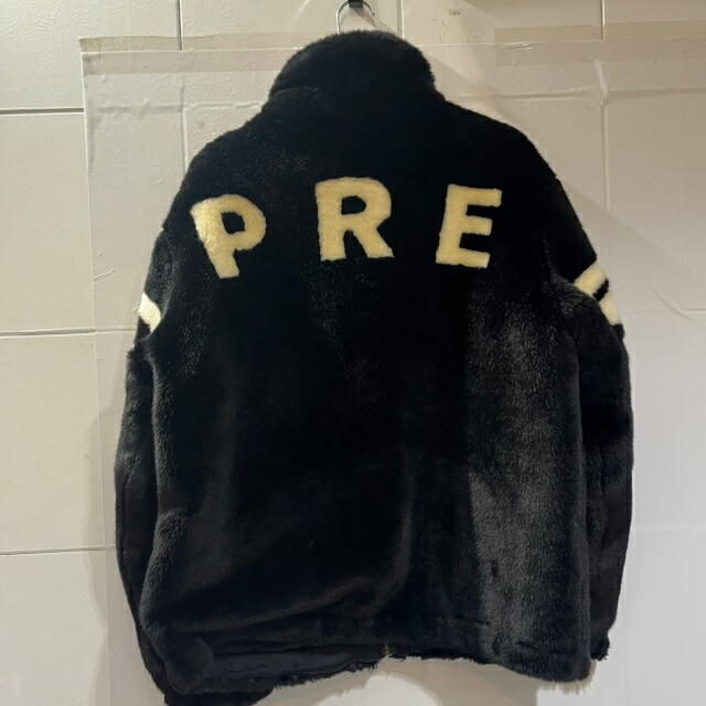 SupremeボンバージャケットMサイズ CARRYME/Supreme Faux Shearling Lined Bomber Jacket Denim
