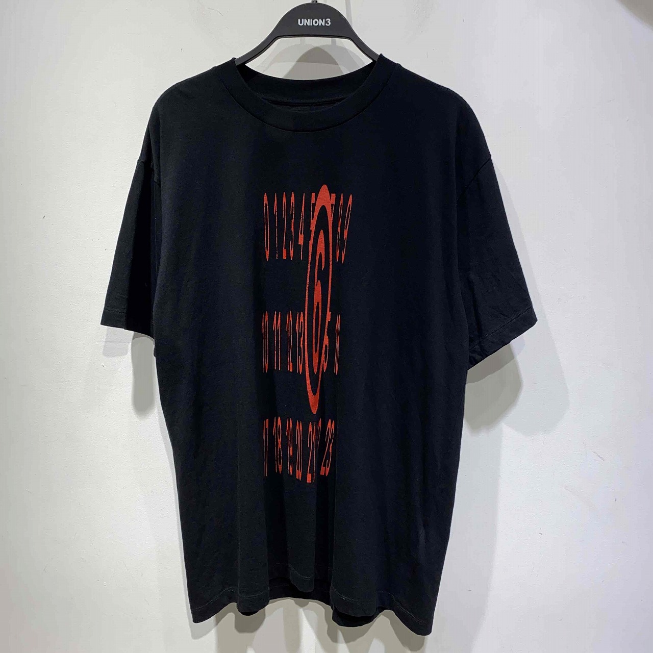 MM6 MAISON MARGIELA 24ss BASIC JERSEY T-SHIRT SIZE-S SH2GC0007 メゾンマルジェラ ベーシック ジャージー 半袖Tシャツ 心斎橋店 【中古】