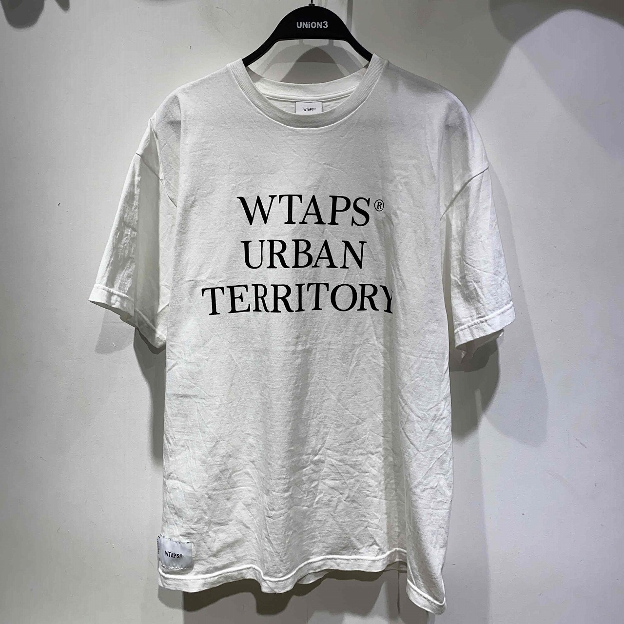 WTAPS 24ss WUT/SS/COTTON T-SHIRT SIZE-3 241ATDT-STM08S ダブルタップス 半袖Tシャツ 南堀江店【中古】