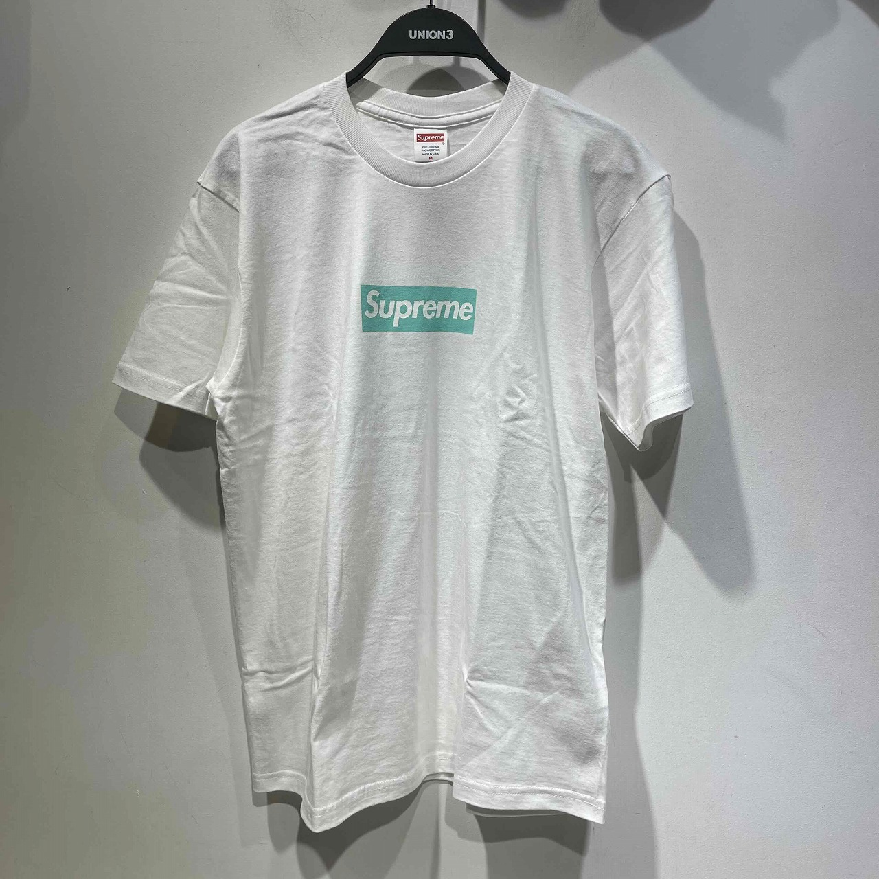 Supreme Tiffany & Co. Tシャツ ホワイト サイズL Supreme シュプリームxティファニー Supreme×Tiffany ＆ Co