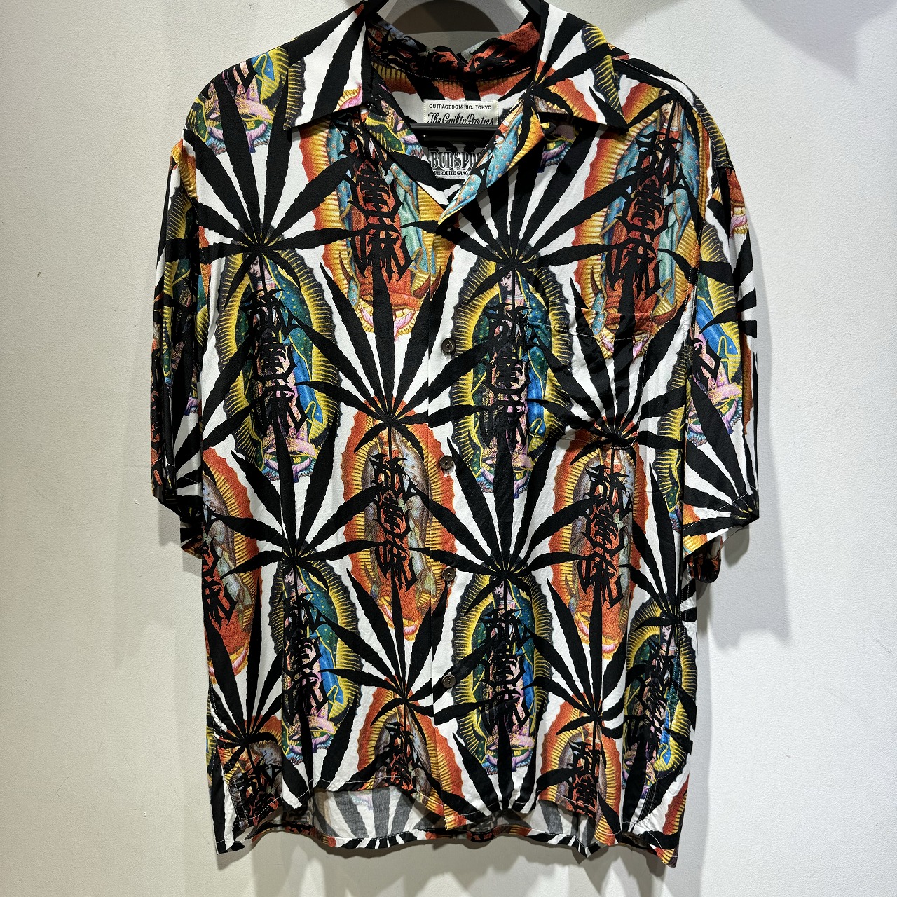 WACKO MARIA 21ss BUDSPOOL HAWAIIAN SHIRT SIZE-XL ワコマリア 舐達磨 ハワイアンシャツ 心斎橋店【中古】