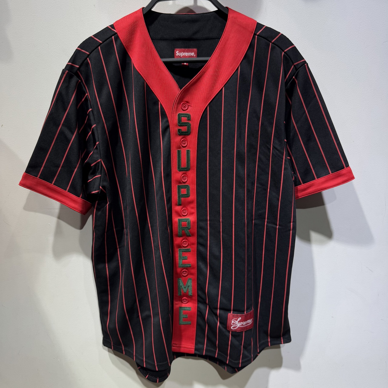 楽天市場】【Supreme Velvet Baseball Jersey Black 25SS