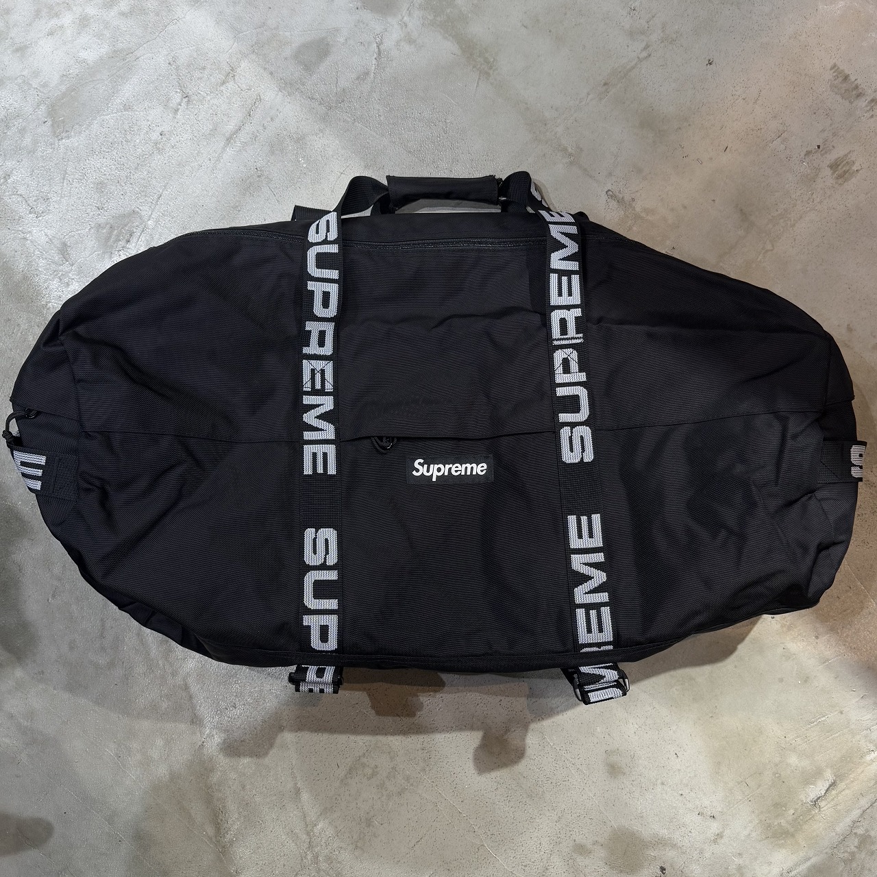 【極美品】Supreme ロゴダッフルバッグ シュプリーム☆SS21ロゴボストンバッグ☆ダッフル Duffle