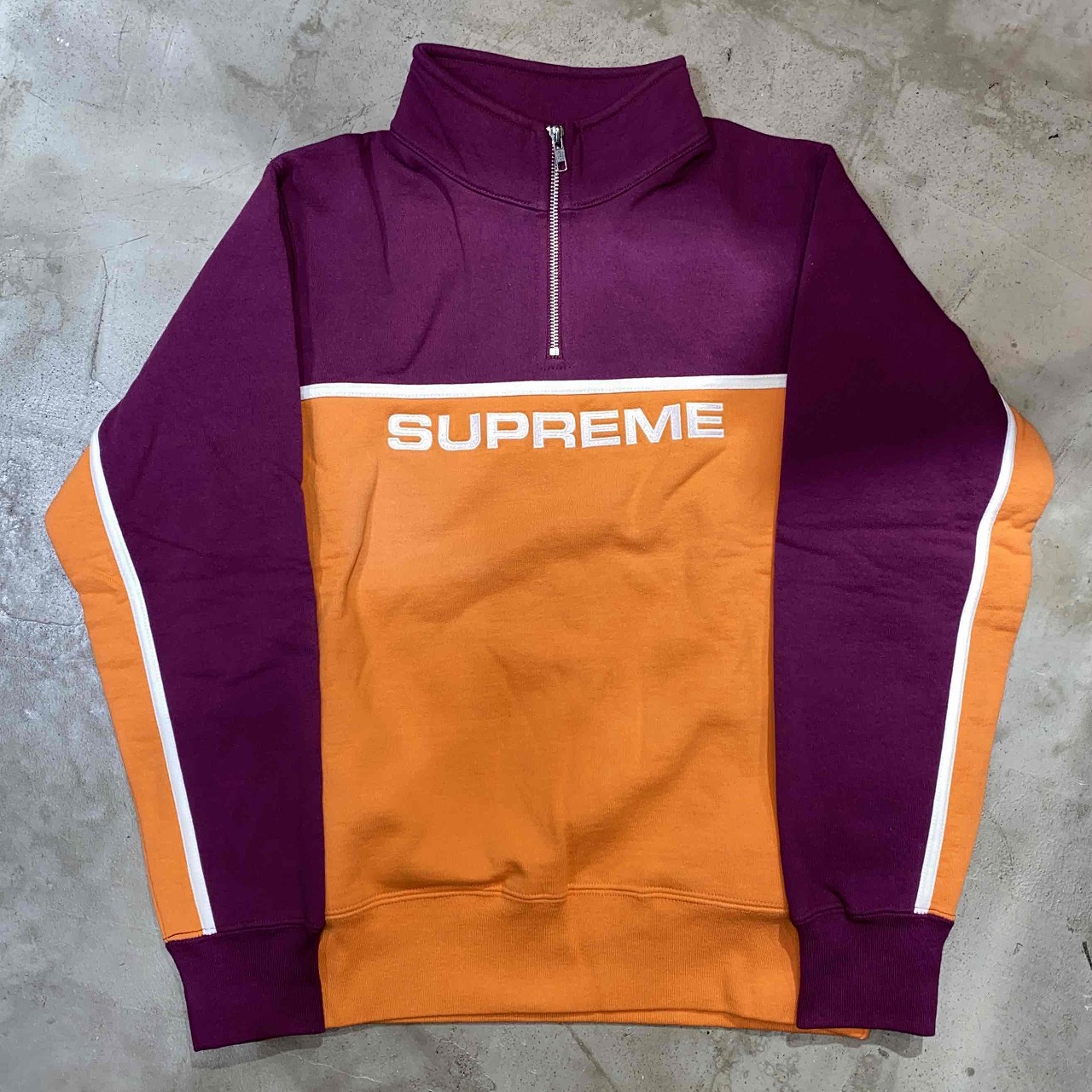 supreme ハーフジップ 22AW Week6 Supreme Micro Down Half Zip Hooded Pullover