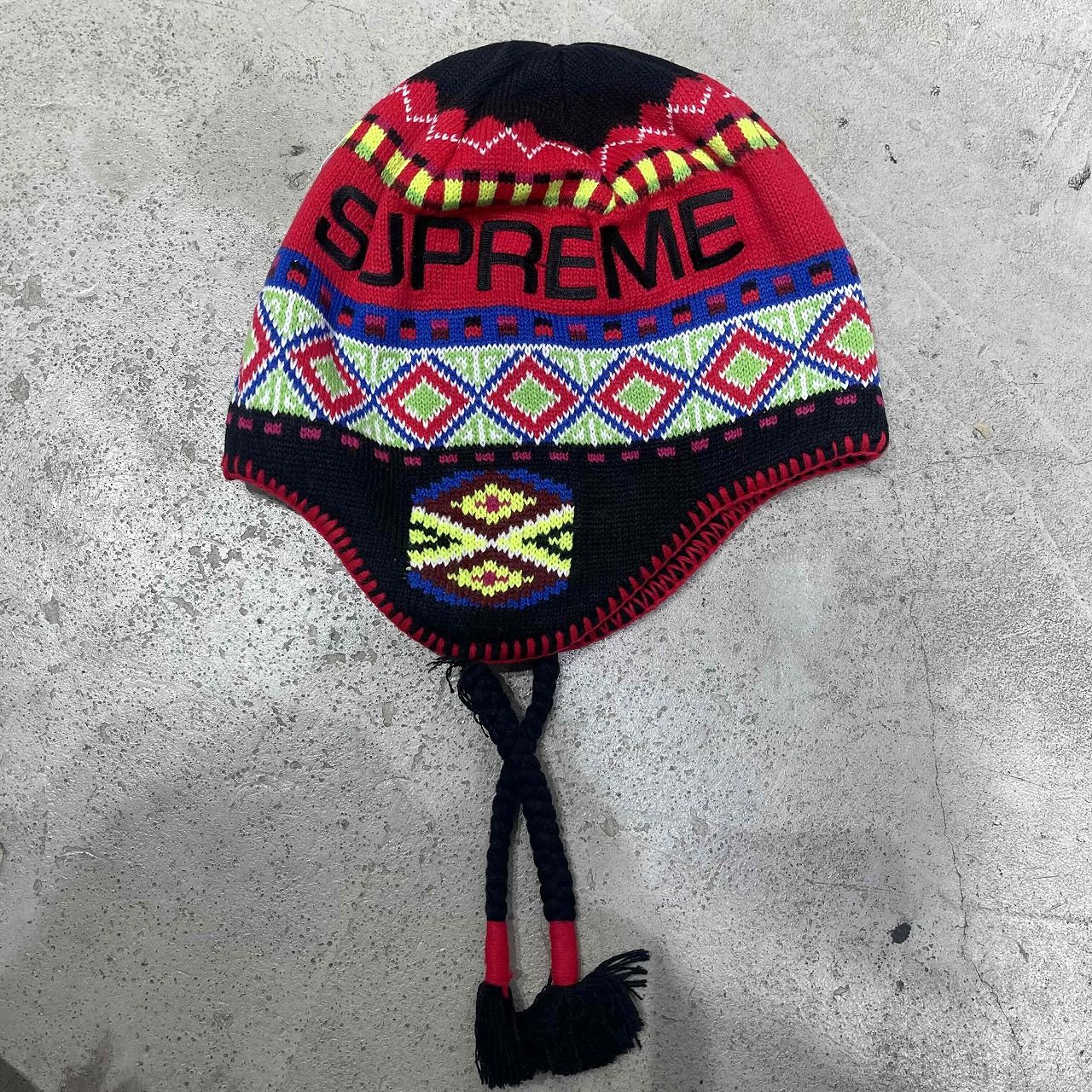 楽天市場】【中古】【メンズ古着】Supreme 16AW Earflap Beanie