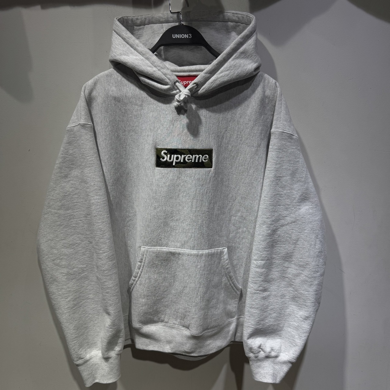 Supreme 23aw Box Logo Hooded Sweatshirt Size-L シュプリーム ボックスロゴ フーデッドスウェットシャツ パーカー 南堀江店【中古】｜union3 店