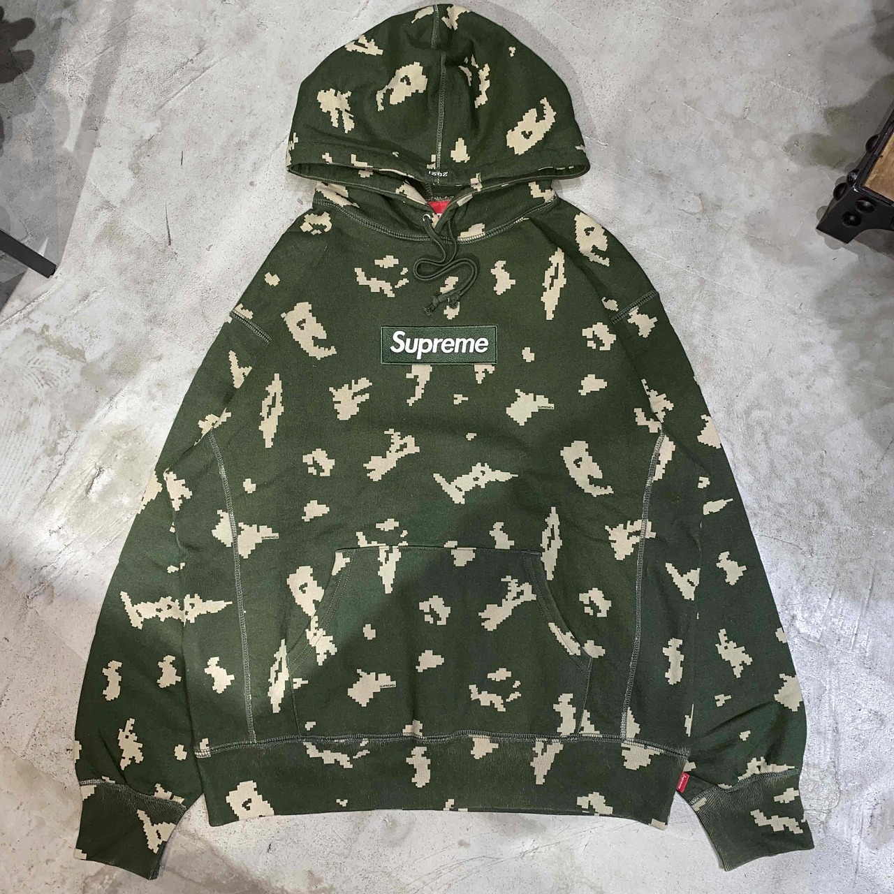 楽天市場】Supreme 21ss Handstyle Hooded Sweatshirt Lサイズ