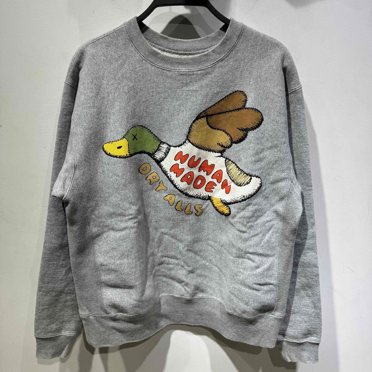 Human Made KAWS Sweatshirt Gray カウズ トレーナー スウェット 楽天市場】HUMAN MADE ヒューマンメイド スウェット KAWS カウズ