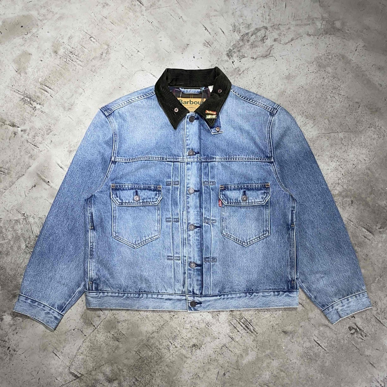 楽天市場】LEVI'S x Barbour Bedale Denim Jacket 