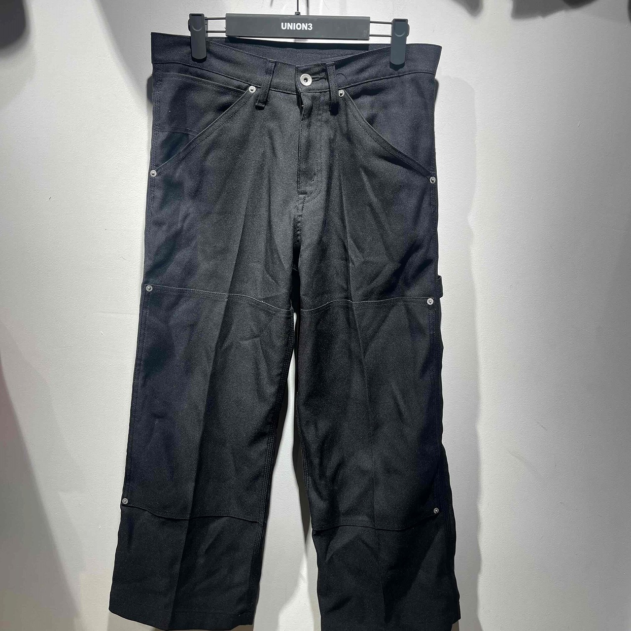 DAIRIKU 22AW slim スタプレ　29インチ　ブラック 楽天市場】【中古】DAIRIKU22SS Painter Flasher Pressed Pants