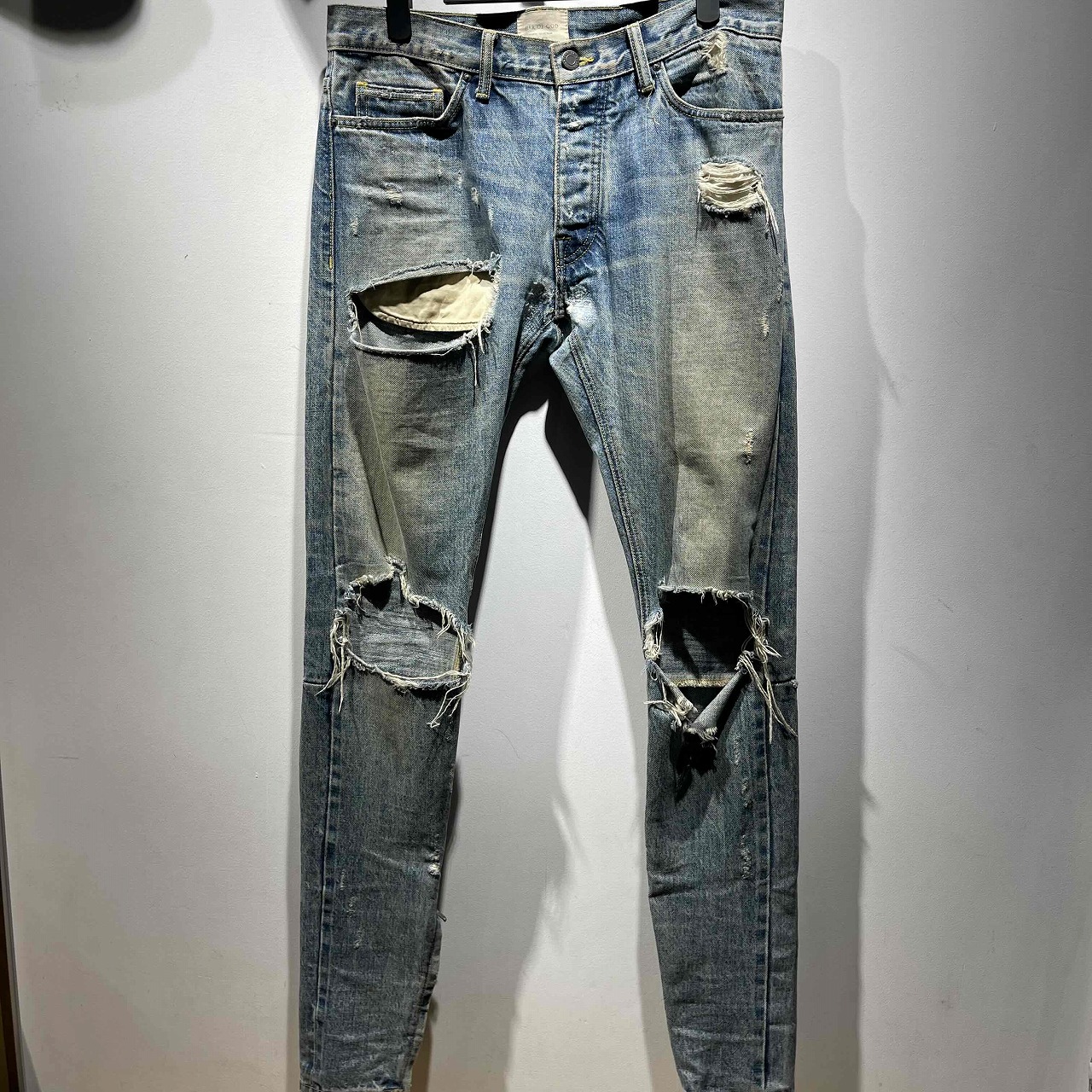 楽天市場】フィアオブゴッド デニム ジーンズ 藍色 インディゴ