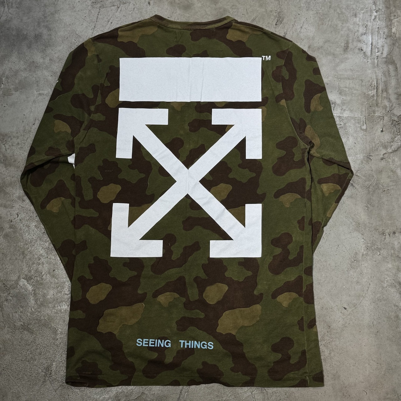P*A様 OFF-WHITE CAMOUFLAGE TEE 長袖 Tシャツ　美品 P*A様 OFF-WHITE CAMOUFLAGE TEE 長袖 Tシャツ 美品 楽天市場】off-