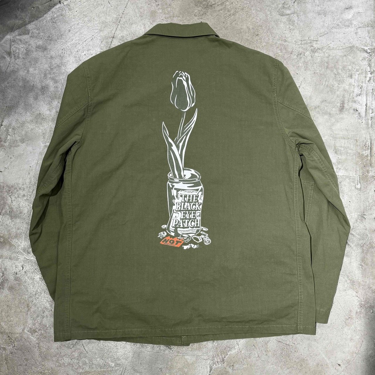 【希少L】ブラックアイパッチ×WASTED YOUTH ベスト カーキ 刺繍 希少L】ブラックアイパッチ×WASTED YOUTH ベスト カーキ 刺繍 希少L