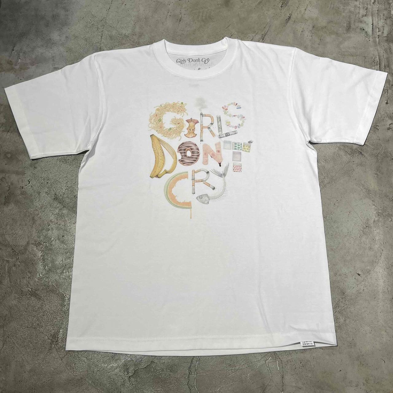 楽天市場】GIRLS DON'T CRY x AUREL SCHMIDT Henry's PIZZA TEE