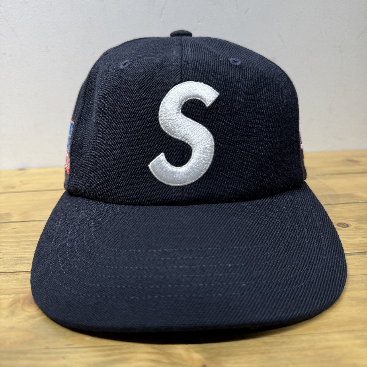 【最終値下げ‼️】SUPREME 黒キャップ Sロゴ 送料無料 メンズ キャップ ブラック Supreme シュプリーム Multi