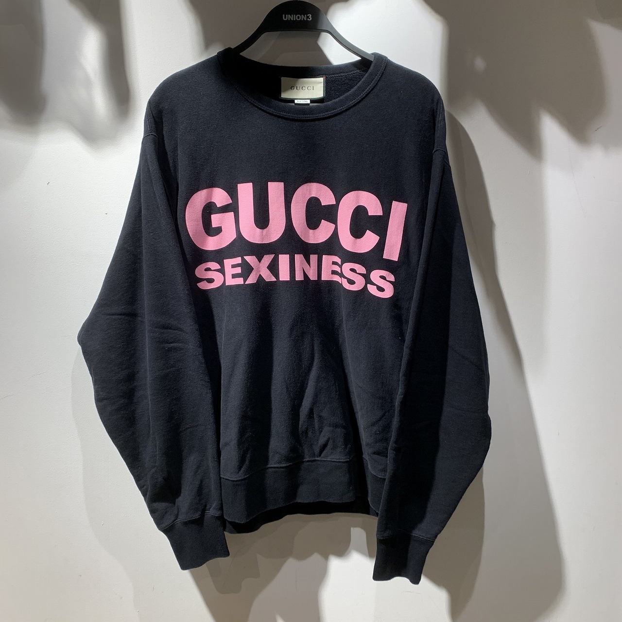 楽天市場】セール GUCCI グッチ SEXINESS プリント スウェットシャツ