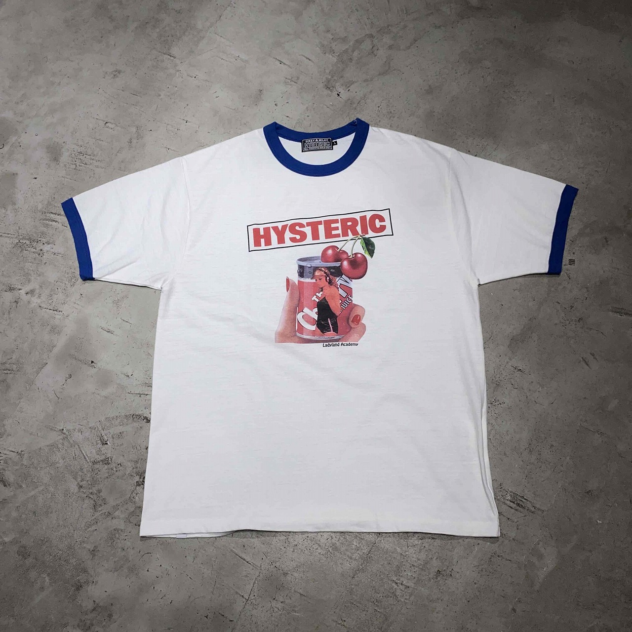 HYSTERIC GAMOUR SUPER JUICE TEE 02221CT22 SIZE-L ヒステリックグラマー ティーシャツ 心斎橋店【中古】 レディースファッション-Tシャツ・カットソー