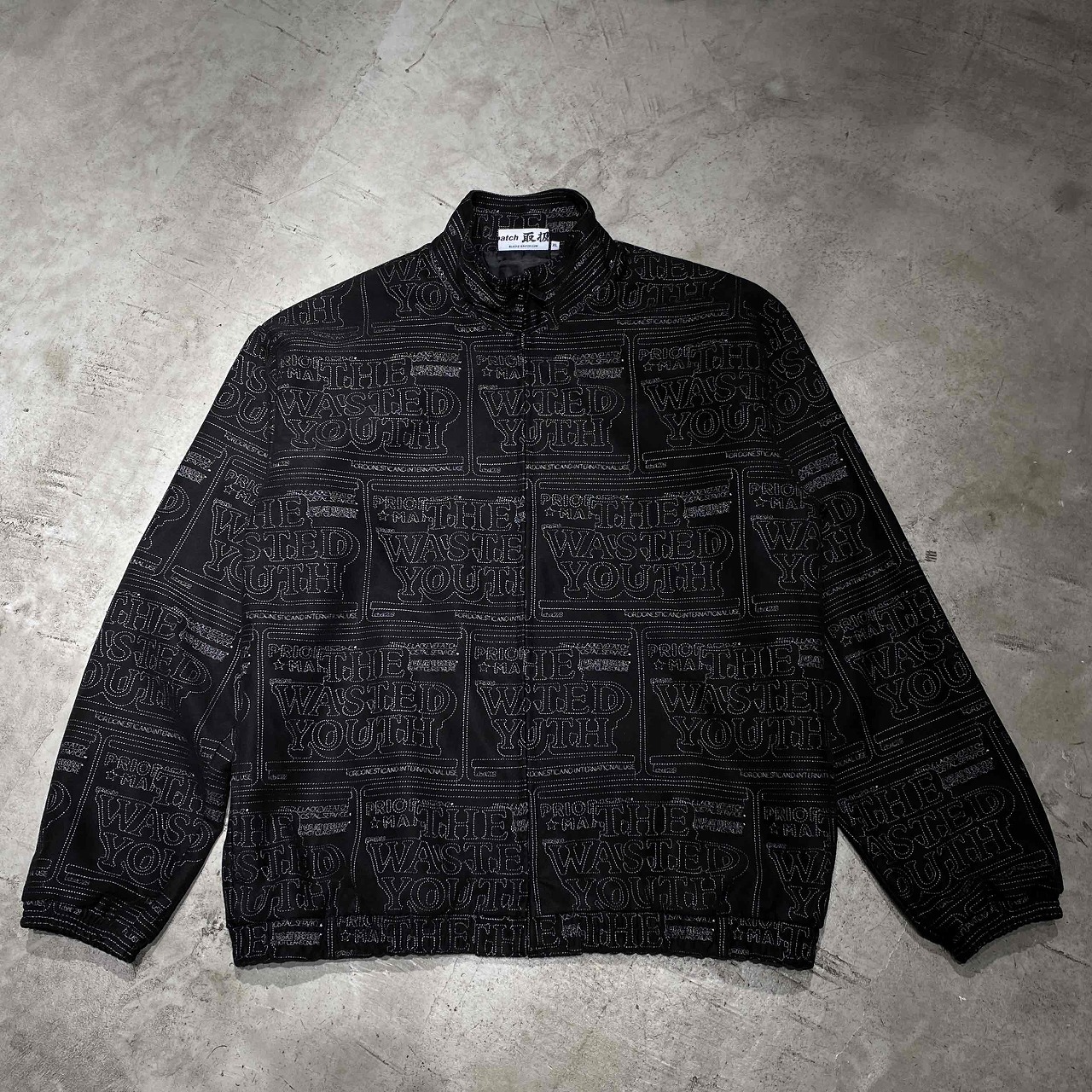 楽天市場】THE BLACK EYE PATCH 21ss Wasted Youth Track Jacket Size