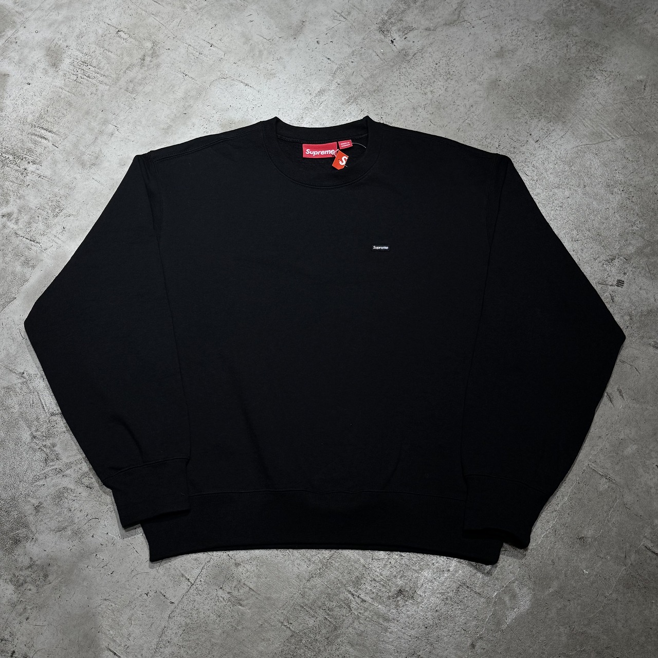 Supreme 25aw Small Box Crewneck "Black" Size-S シュプリーム スモールボックス クルーネックスウェット 心斎橋店【中古】|union3 店