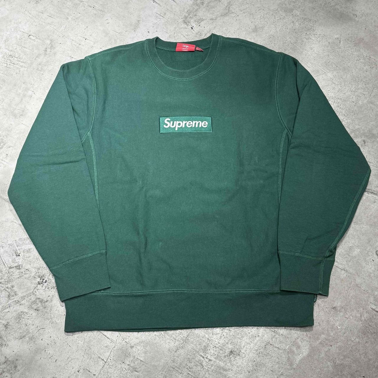 初期 90s USA アメリカ製 SUPREME シュプリーム Lサイズ Supreme - 初期！90年代USA製 supreme box logo hoodieの通販 by