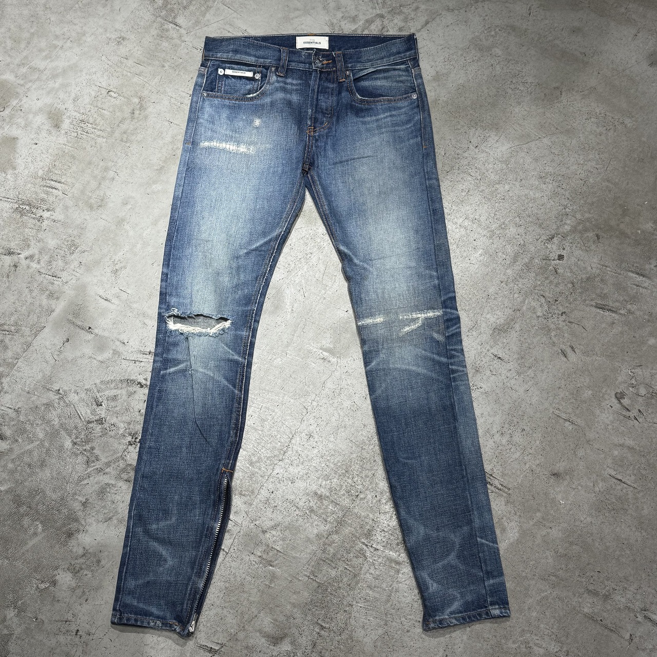 FOG ESSENTIALS 18ss SKINNY TAPER JEANS SIZE-28 フィアオブゴッド エッセンシャルズ パンツ 心斎橋店【中古】