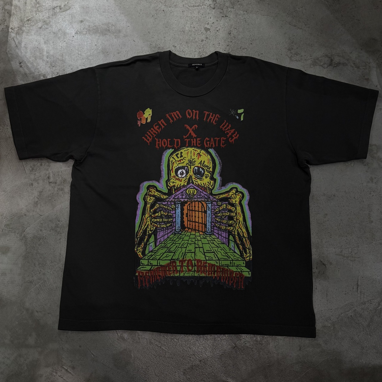 YEEZY SEASON6 XXXtentacion HOLY THE GATE TEE SIZE-XL イージー XXXテンタシオン 半袖Tシャツ 心斎橋店 【中古】
