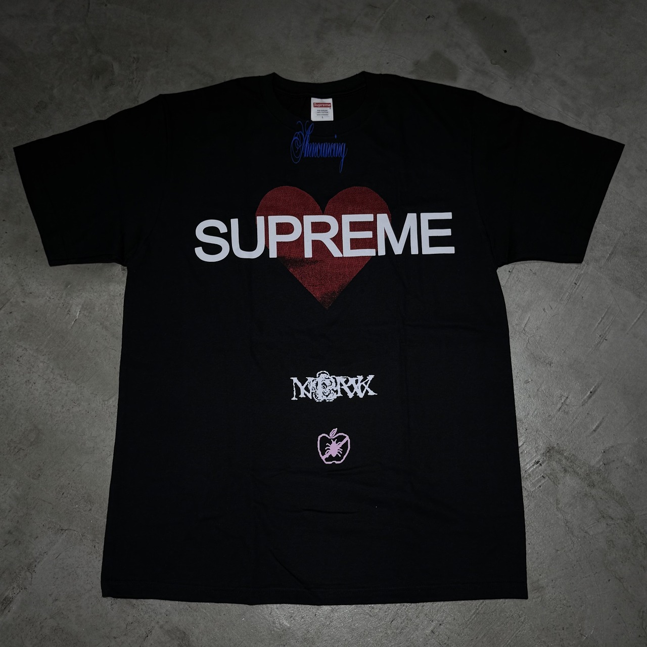 【Supreme】Announcing Tee★半袖Ｔシャツ★Black 楽天市場】Supreme / シュプリームAnnouncing Tee/ アナウンス T