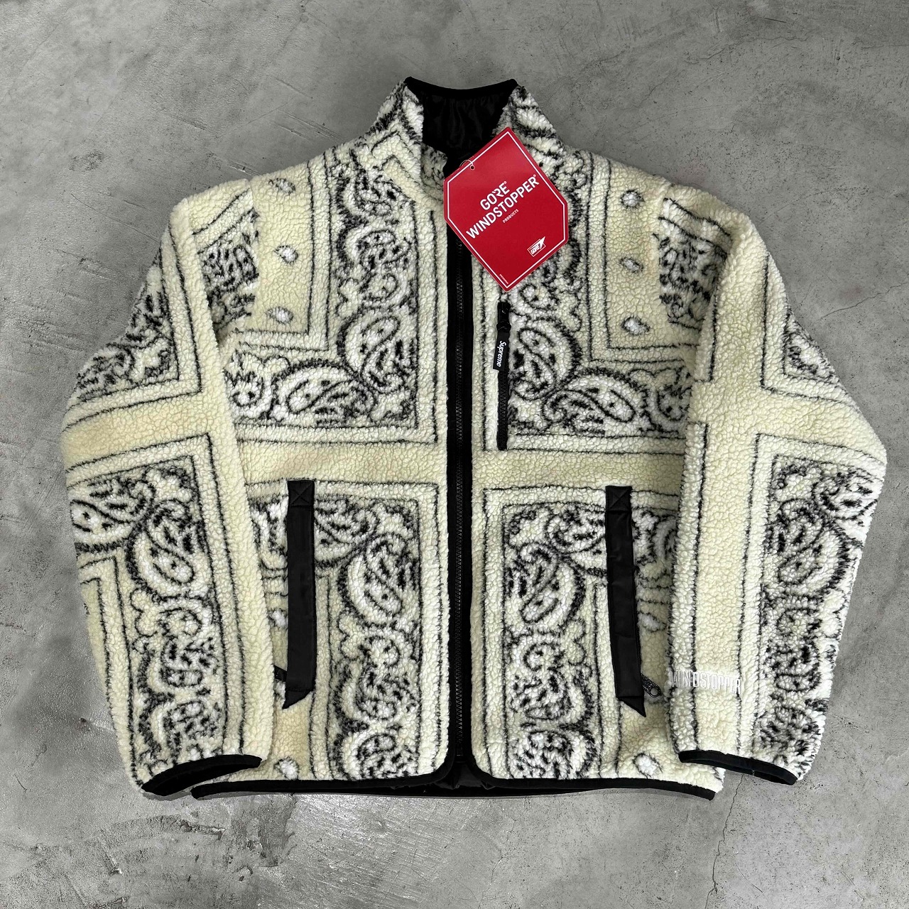 楽天市場】サイズS/ Supreme/シュプリーム/Reversible Bandana Fleece