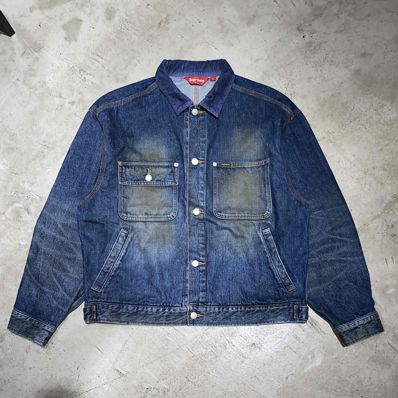 楽天市場】【中古】 SUPREME (シュプリーム) Levi's Leather Trucker