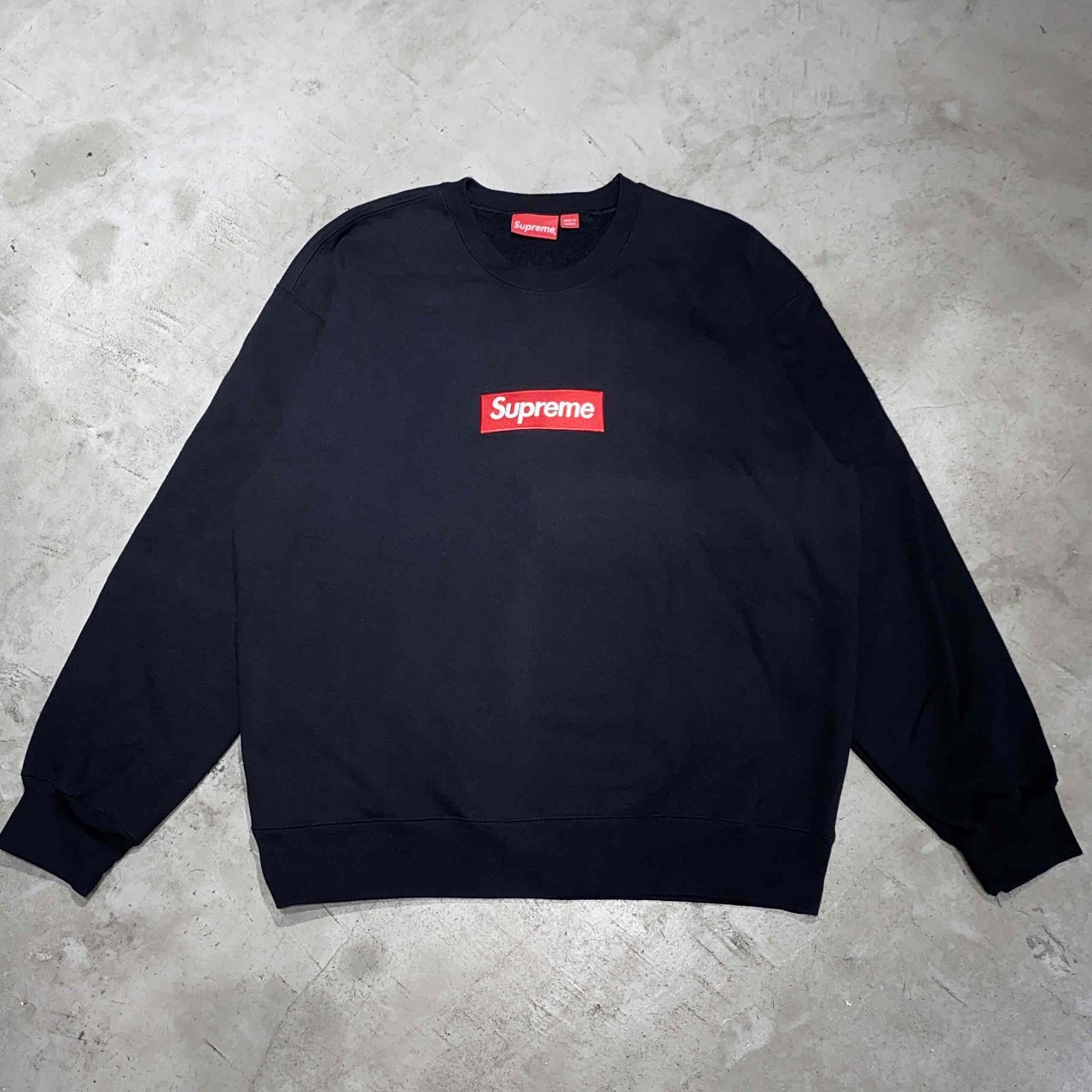 楽天市場】22AW SUPREME Box Logo Crewneck 青 XL シュプリーム