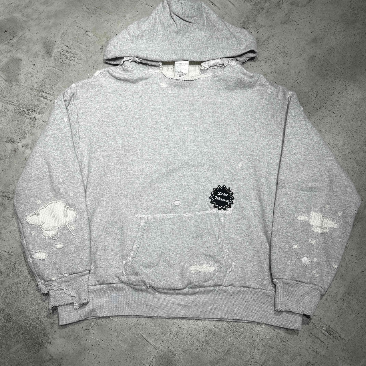 楽天市場】SAINT MxxxxxxSAINT PATCH HOODIE / NAVYセント ロゴ
