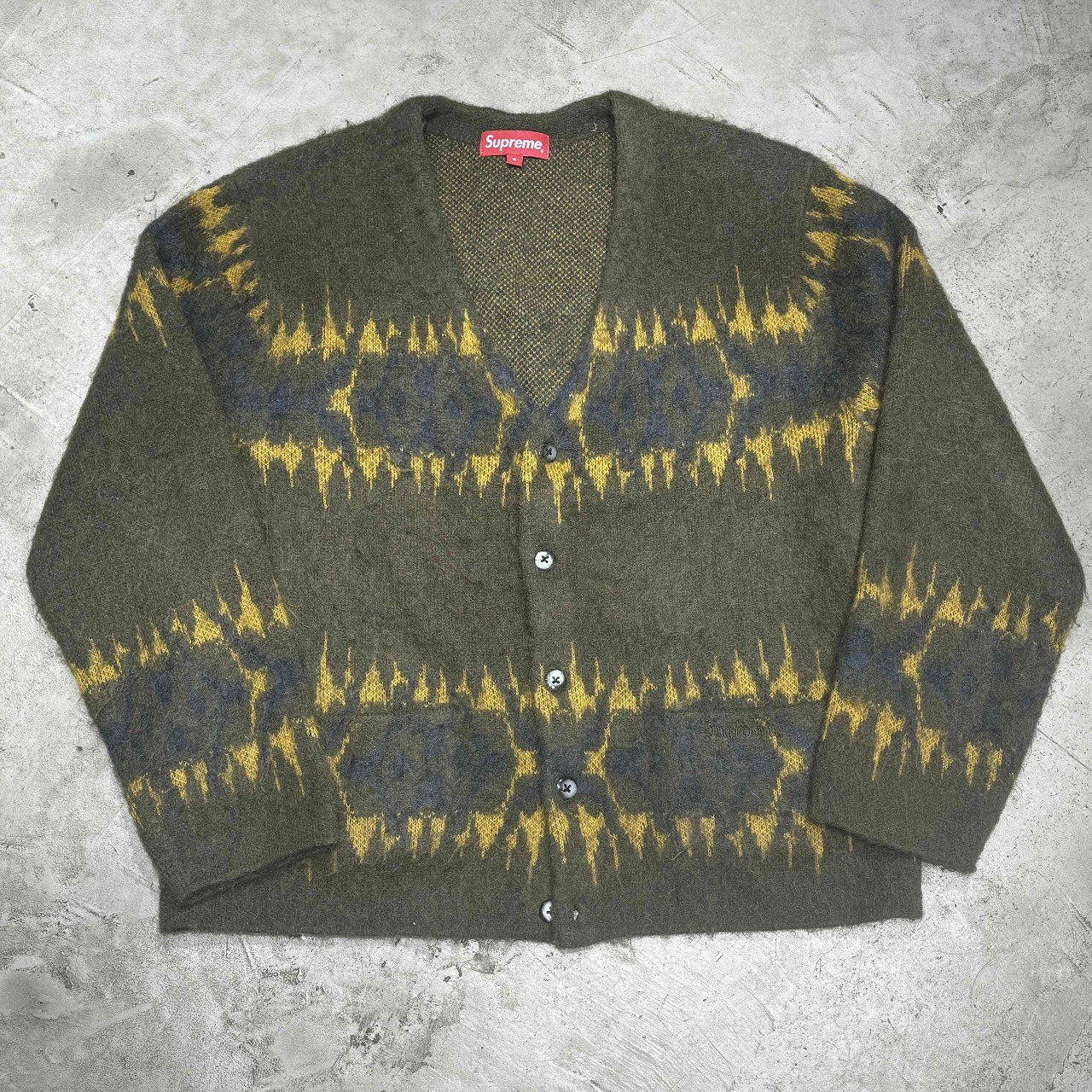 楽天市場】Supreme 22aw Abstract Stripe Cardigan Size-M