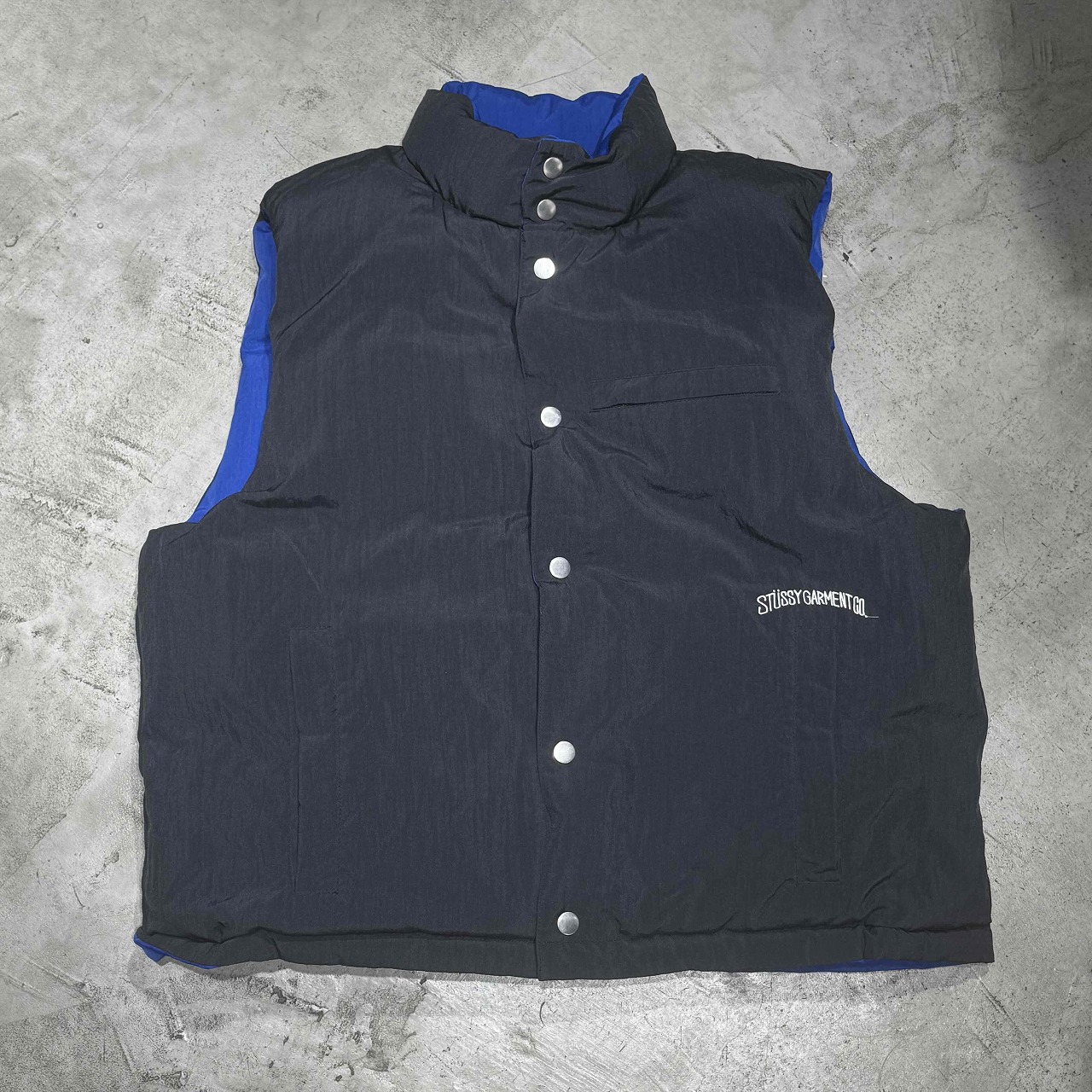 楽天市場】STUSSY 22aw PYTHON REVERSIBLE DOWN VEST SIZE-L