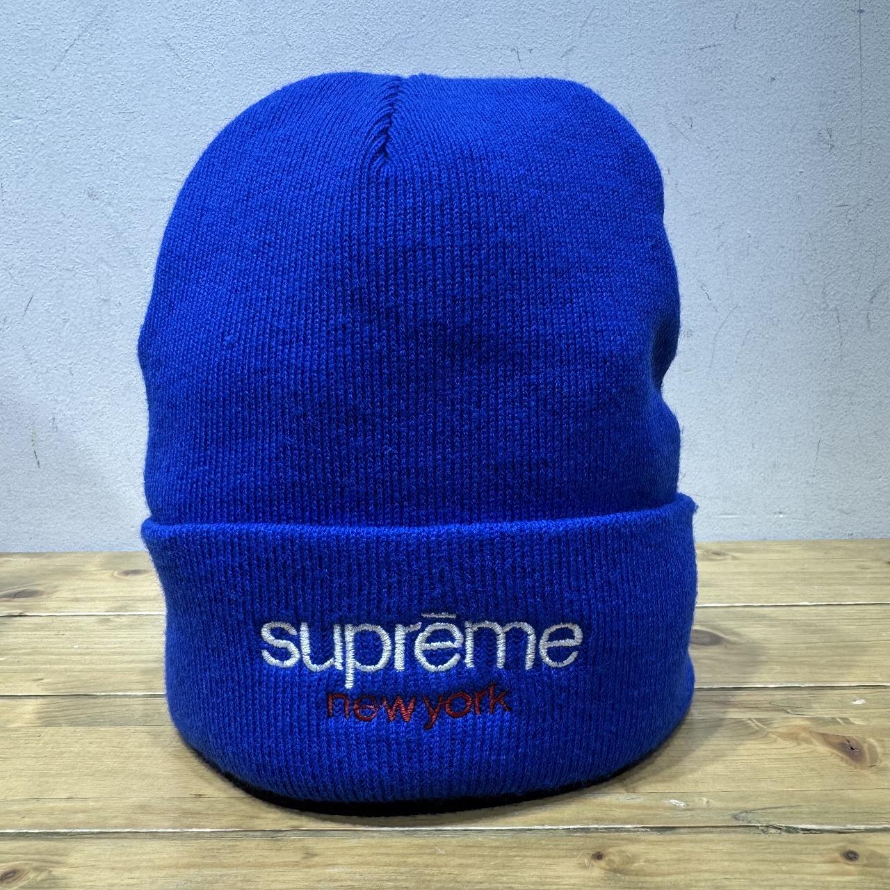 Supreme 14aw Classic Logo Beanie シュプリーム クラシック ロゴ ビーニー ニットキャップ 心斎橋店【中古】