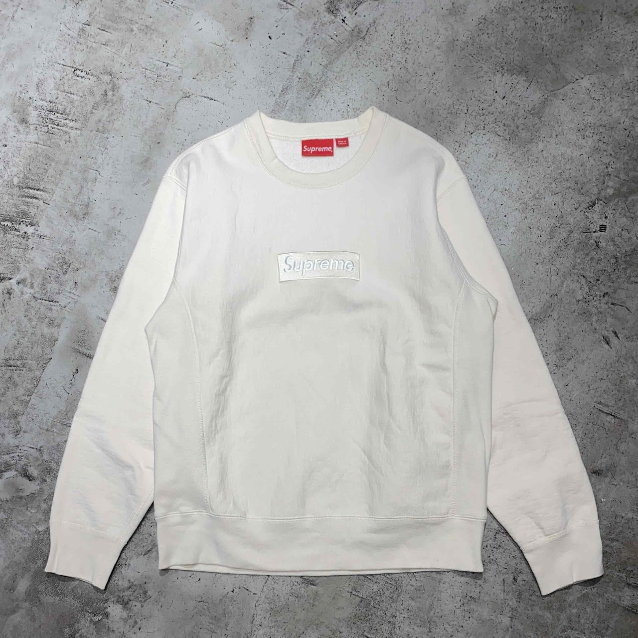 Supreme 18aw Box Logo Crewneck Sweatshirt Mサイズ シュプリーム ボックスロゴクルーネック スウェットシャツ 心斎橋店【中古】