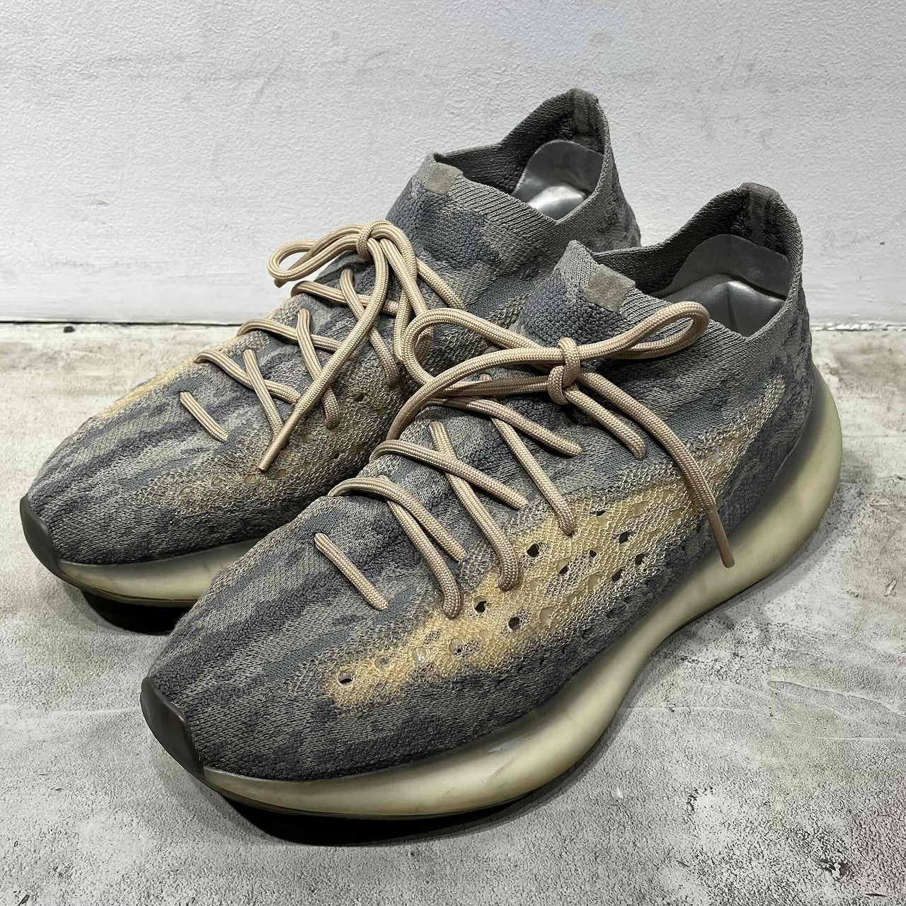 ADIDAS YEEZY BOOST 380 MIST REFLECTIVE 28.0糎 FX9846 アディダス イージーブースト380 スニーカー 心斎橋店【中古】